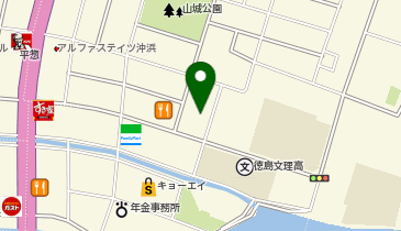TOWN BAKERY(タウン ベーカリー) 徳島店の地図画像