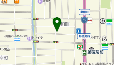 酒の肴の魚屋の地図画像