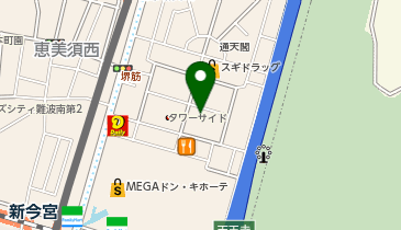 元祖 野球鳥ふたば 新世界店の地図画像
