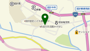 鯛焼屋よしおの地図画像