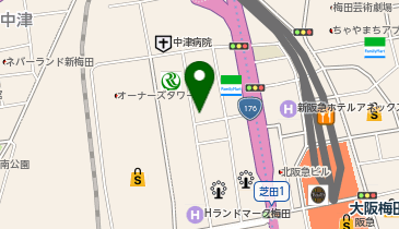 POLA THE BEAUTY(ポーラ・ザ・ビューティー) 梅田店の地図画像