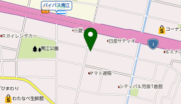 セルフうどん キンボシ製麺所の地図画像