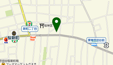 フラウプラッツ東京の地図画像