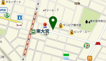 餃子の満州 東大宮東口店の地図画像