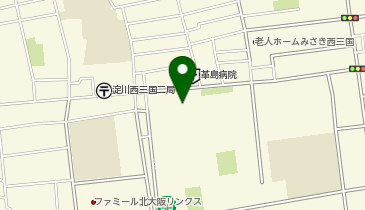 NSI三国スイミングスクールの地図画像