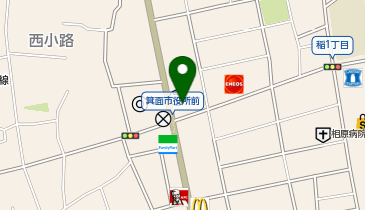 HPER(ハイパー) 箕面店の地図画像