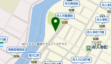 ザ・リバーサイドテラス広島ツリーズスクエアの地図画像