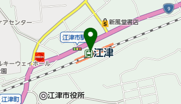 JR西日本 江津駅みどりの窓口の地図画像