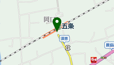 JR西日本 五条駅みどりの窓口の地図画像