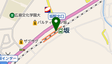 JR西日本 坂駅みどりの窓口の地図画像