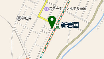 JR西日本 新岩国駅みどりの窓口の地図画像