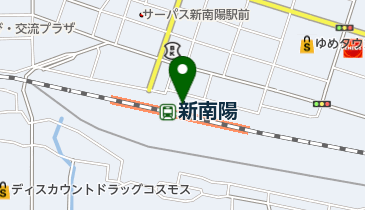 JR西日本 新南陽駅みどりの窓口の地図画像