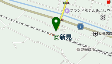 JR西日本 新見駅みどりの窓口の地図画像