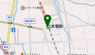 JR西日本 本竜野駅みどりの窓口の地図画像