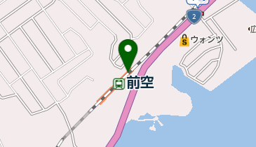 JR西日本 前空駅みどりの窓口の地図画像
