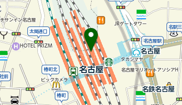 ベルマート キヨスク 東海下りホームの地図画像