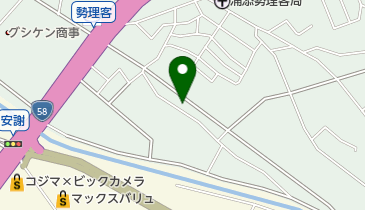ポムアレー 沖縄浦添店の地図画像
