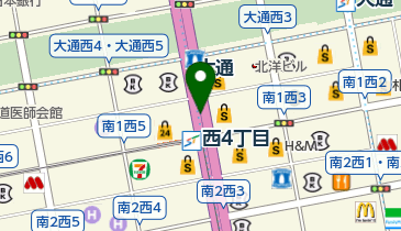 an-zu(アンズ) さっぽろ地下街ポールタウン店の地図画像