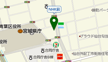 cetera(セテラ) 仙台店の地図画像