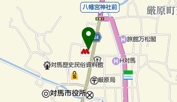 博多一番どり居食家あらい厳原店の地図画像