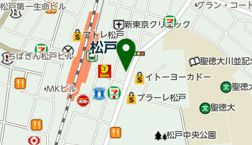 美容室 パースの地図画像