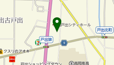 文苑堂書店 戸出店の地図画像