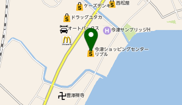 平和堂 今津店の地図画像