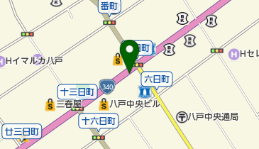 ジュエリー&アクセサリー キリハラ 八戸本店の地図画像