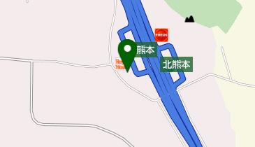 北熊本サービスエリア(上り線) レストランの地図画像