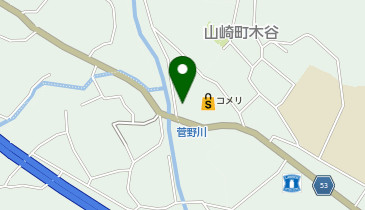 ゴダイドラッグ 山崎西店の地図画像