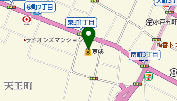 コヤマ 京成店の地図画像