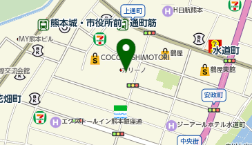 サイバック 下通り店の地図画像