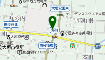 大垣さし源の地図画像