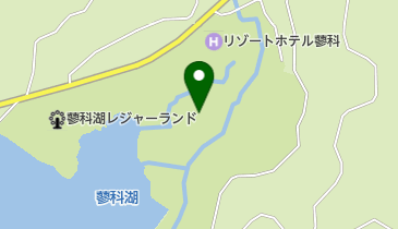 蓼科高原 芸術の森 彫刻公園の地図画像