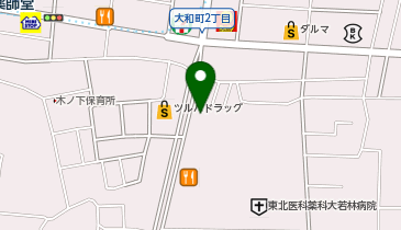 タックルベリー 仙台大和店の地図画像
