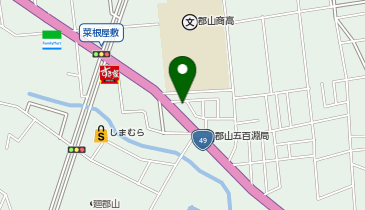 タックルベリー 郡山店の地図画像