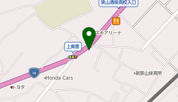 タックルベリー 狭山店の地図画像