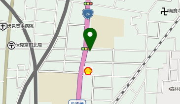 タックルベリー 伏見桃山店の地図画像