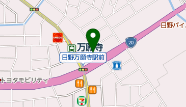 日野税務署入口周辺のスーパー Navitime