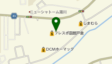 スーパーアークス 戸倉店の地図画像