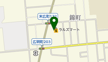 ラルズマート 北光店の地図画像