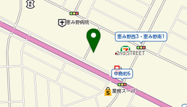 ラルズマート 恵み野店の地図画像