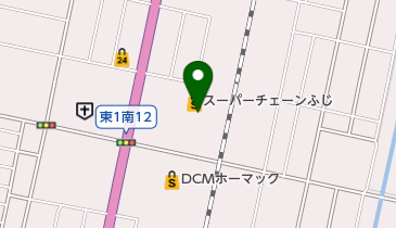 株式会社道北アークス スーパーチェーンふじ アシル砂川店の地図画像