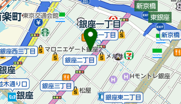 MIU MIU(ミュウ ミュウ) 銀座トレシャス店の地図画像