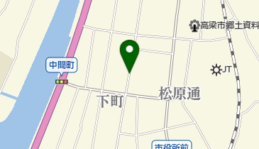 あおやぎ菓子舗の地図画像