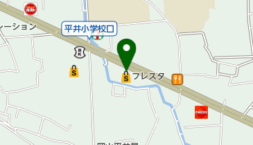 ポプラ 岡山店の地図画像