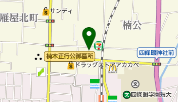 Bene(ベーネ) 四條畷店の地図画像