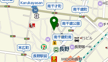 FREAK'S STORE(フリークス ストア) 長野店の地図画像