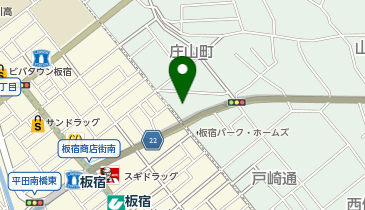 hairs(ヘアーズ) 板宿店の地図画像