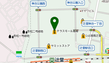 森の朝 テラスモール湘南店の地図画像